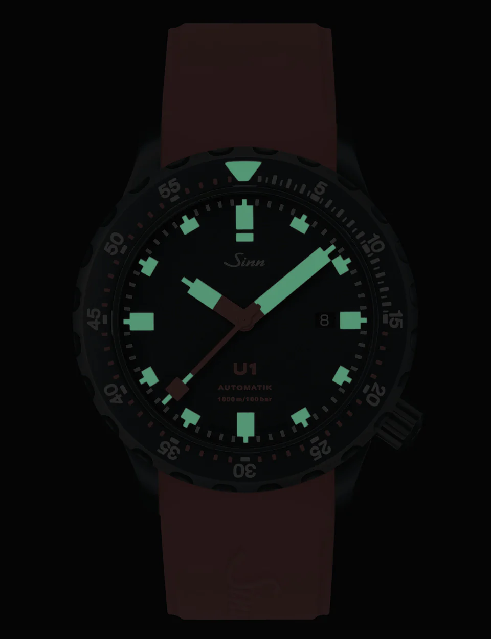 Sinn U1 S Silicone Black Watch - Image 2