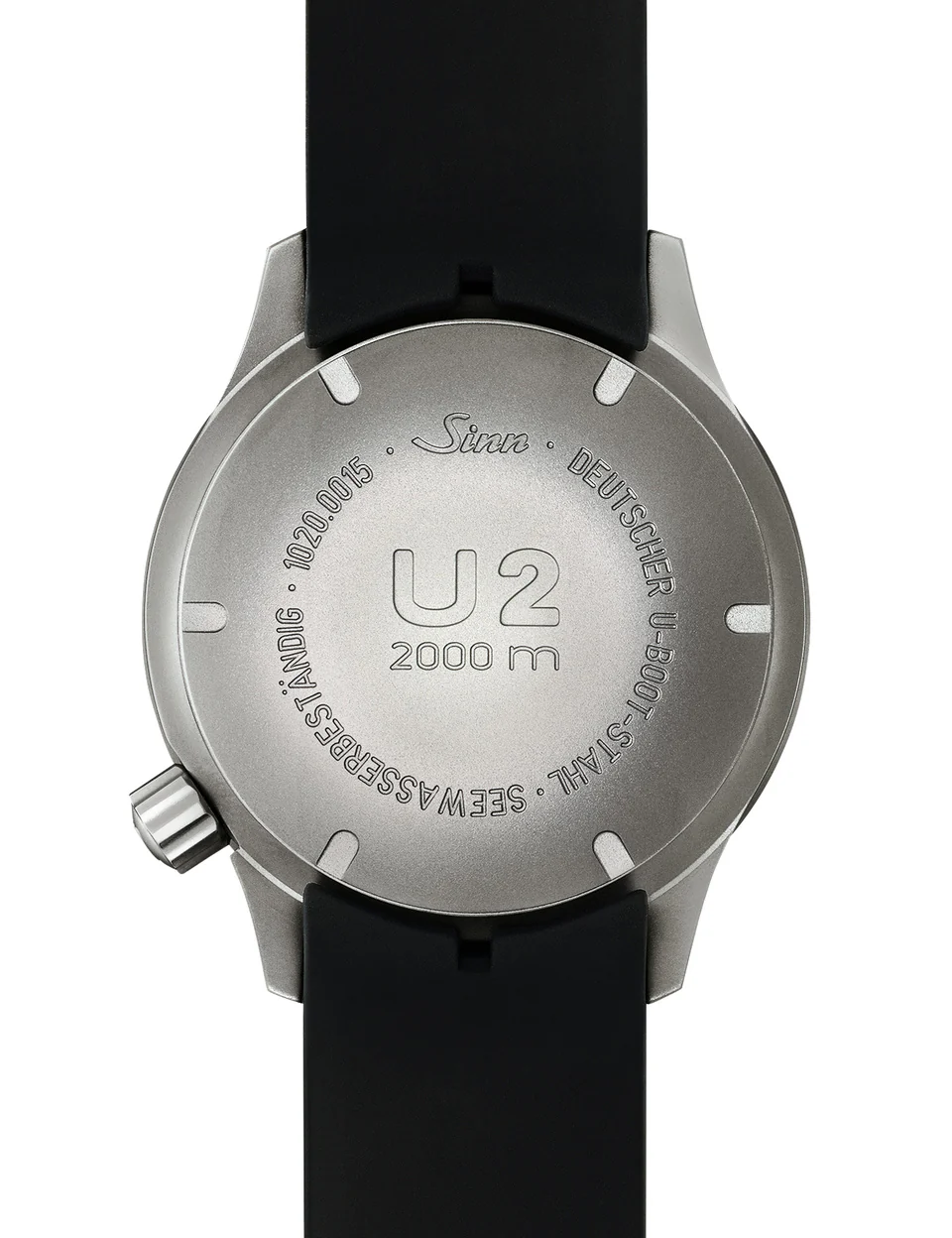 Sinn U2 EZM 5 Vintage Cowhide Brown Watch - Image 3