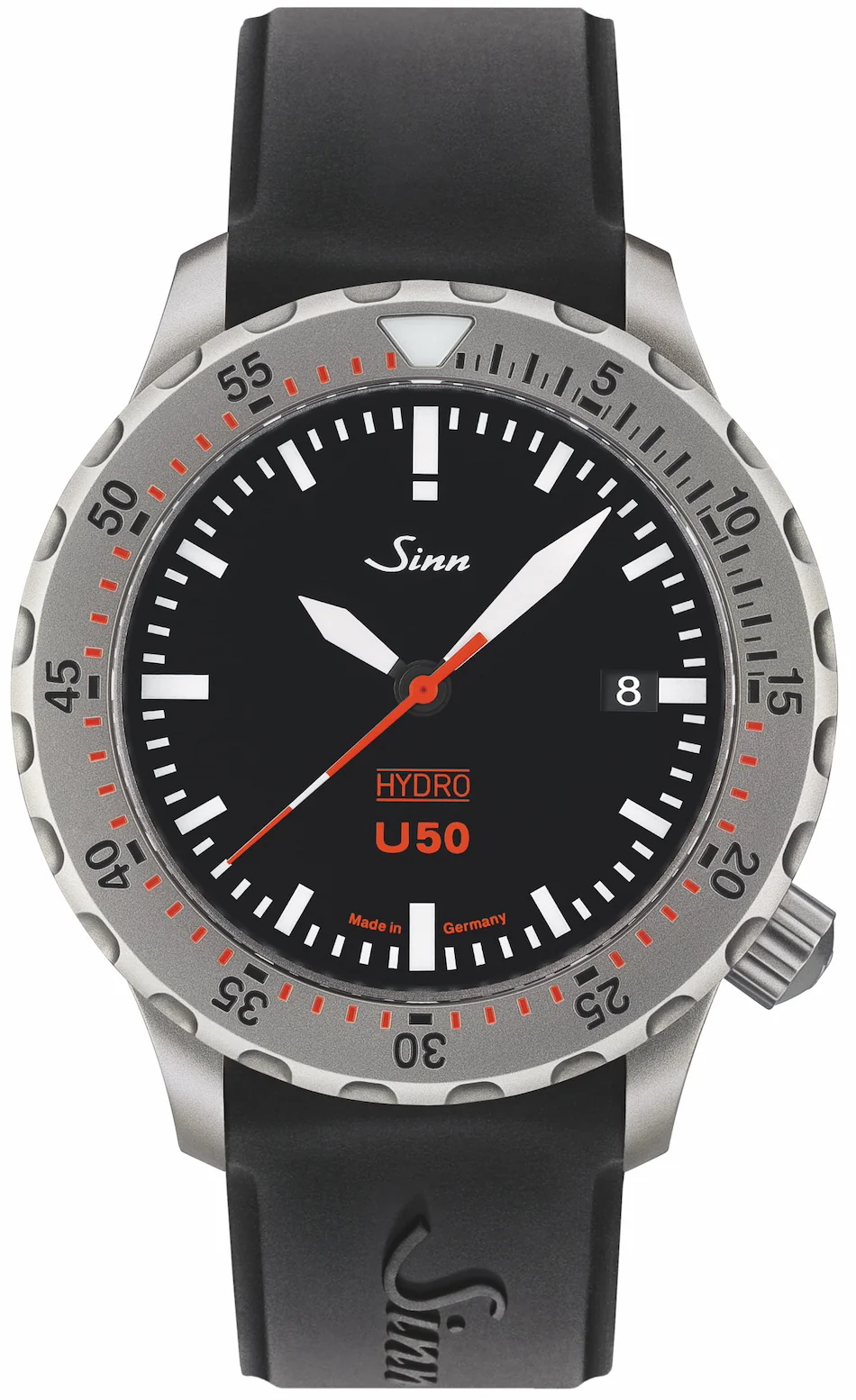 Sinn U50 Hydro Silicone Black Watch