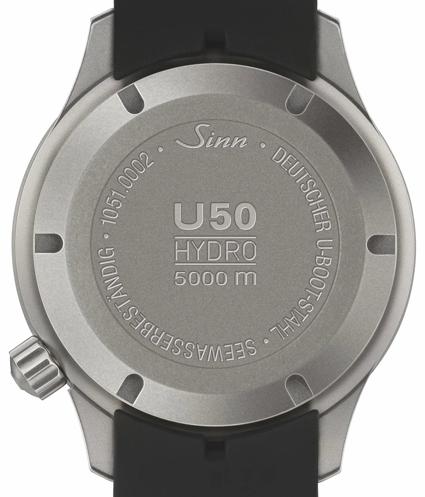 Sinn U50 Hydro Silicone White Watch - Image 3