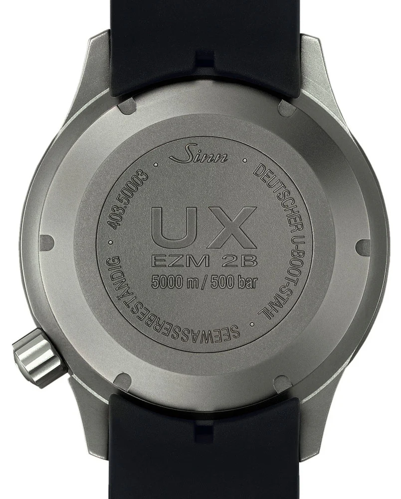 Sinn UX EZM 2B Leather Watch - Image 3