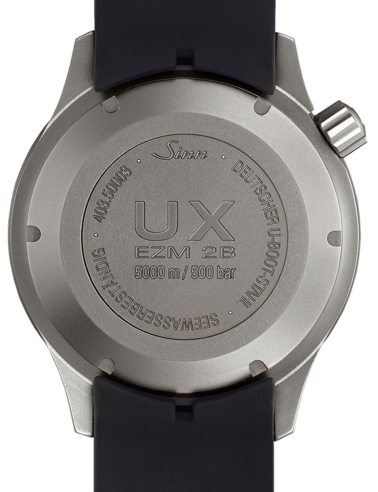 Sinn UX GSG 9 EZM 2B Leather Watch - Image 3