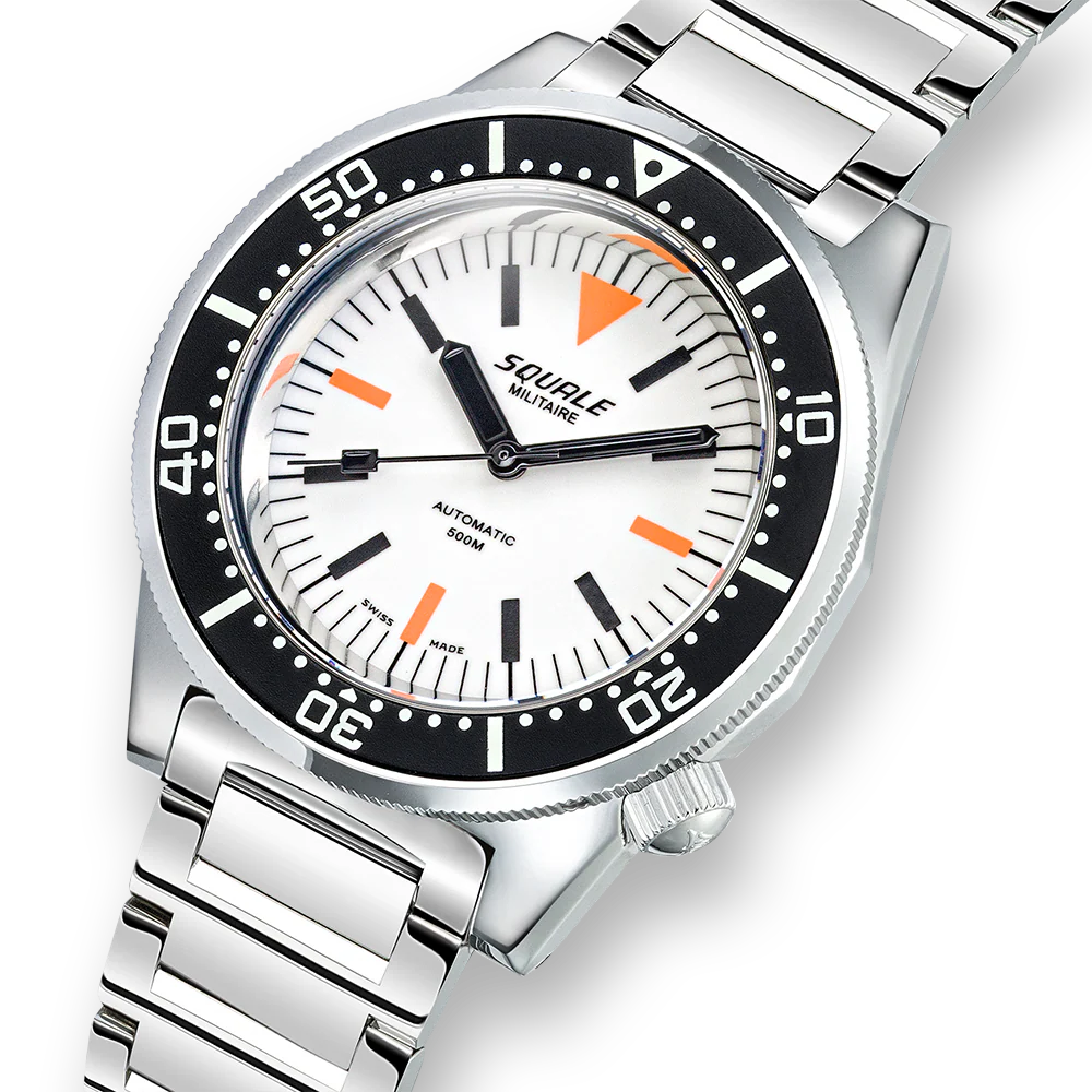Squale 1521 Full Luminous Militaire Bracelet Watch - Image 3