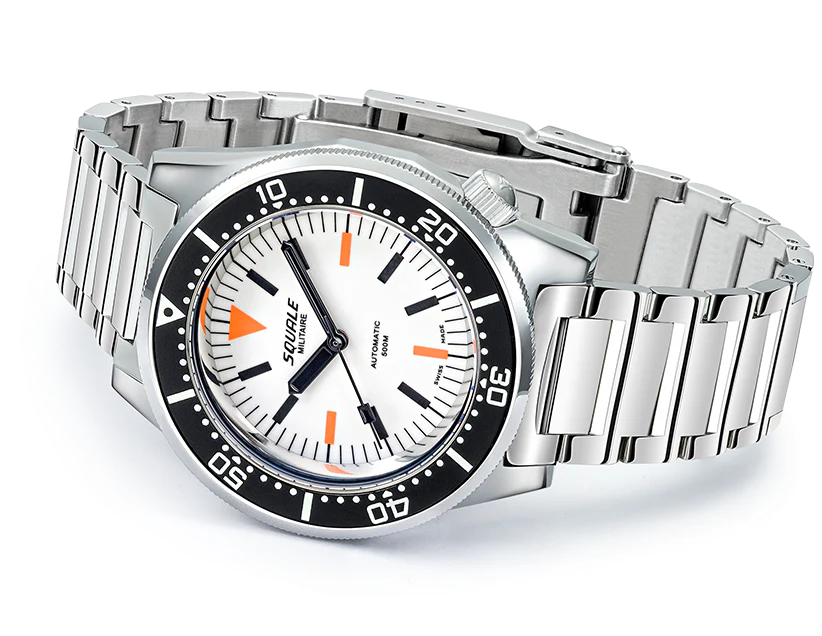 Squale 1521 Full Luminous Militaire Bracelet Watch - Image 4