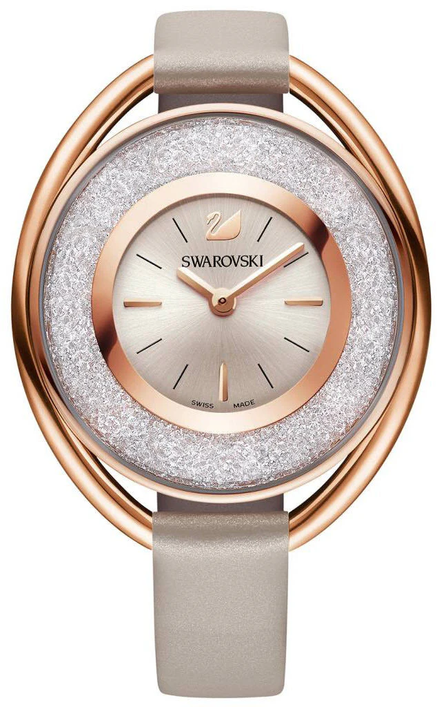 Swarovski Watch Crystalline Oval Rose Gold Tone