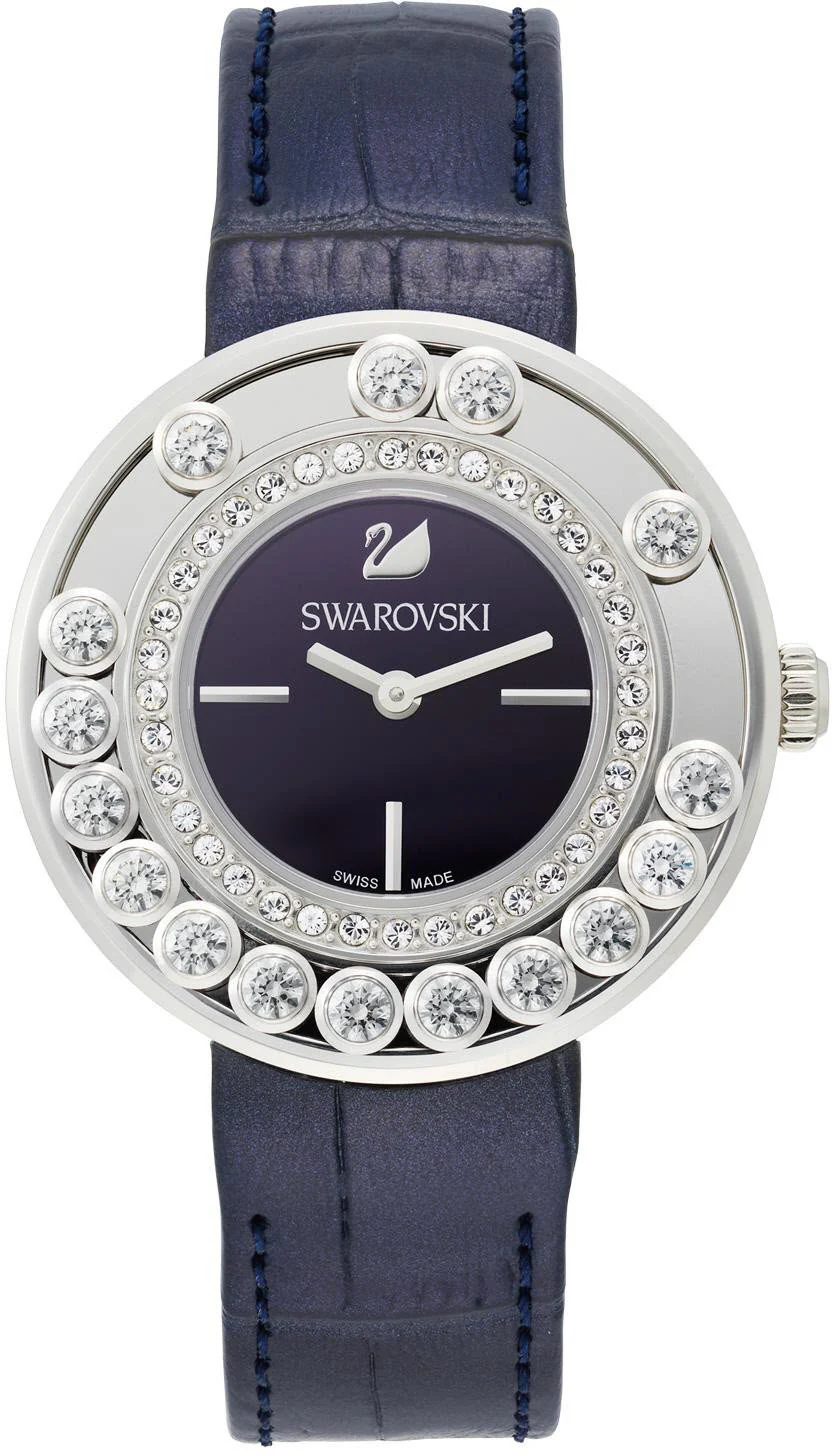 Swarovski Watch Lovely Crystals Aubergine