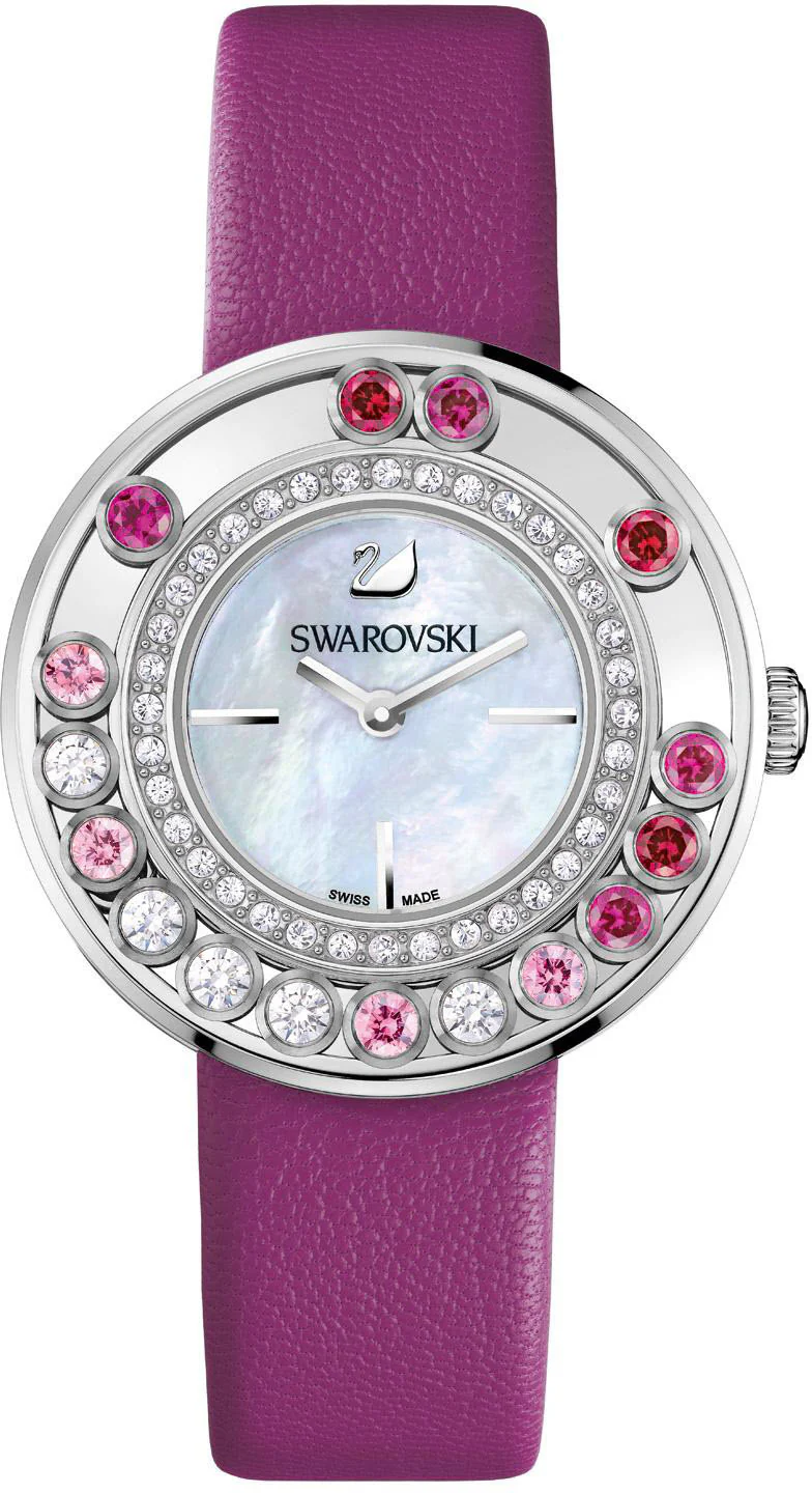 Swarovski Watch Lovely Crystals Magenta