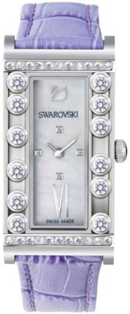 Swarovski Watch Lovely Crystals Square Lilac