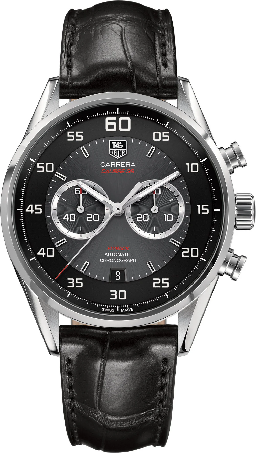 TAG Heuer Watch Carrera Chronograph Flyback Calibre 36 D