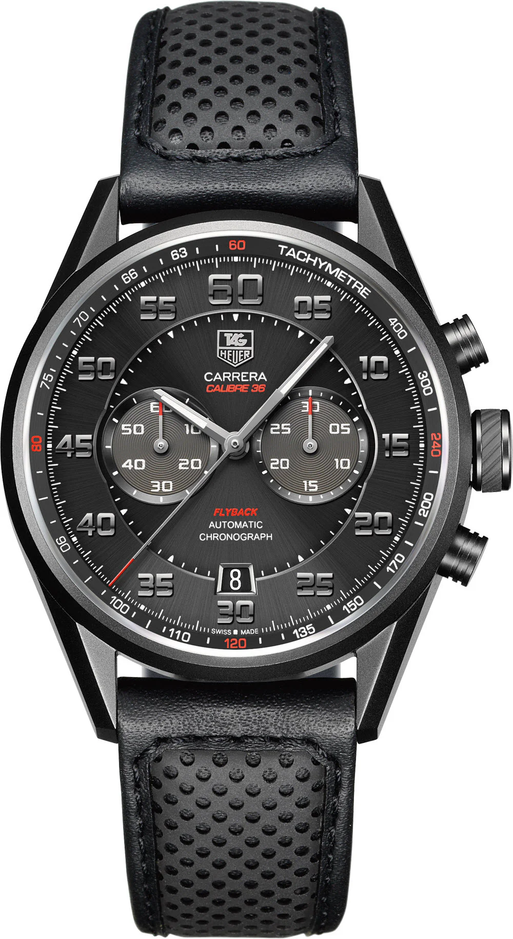 TAG Heuer Watch Carrera Chronograph Flyback Calibre 36