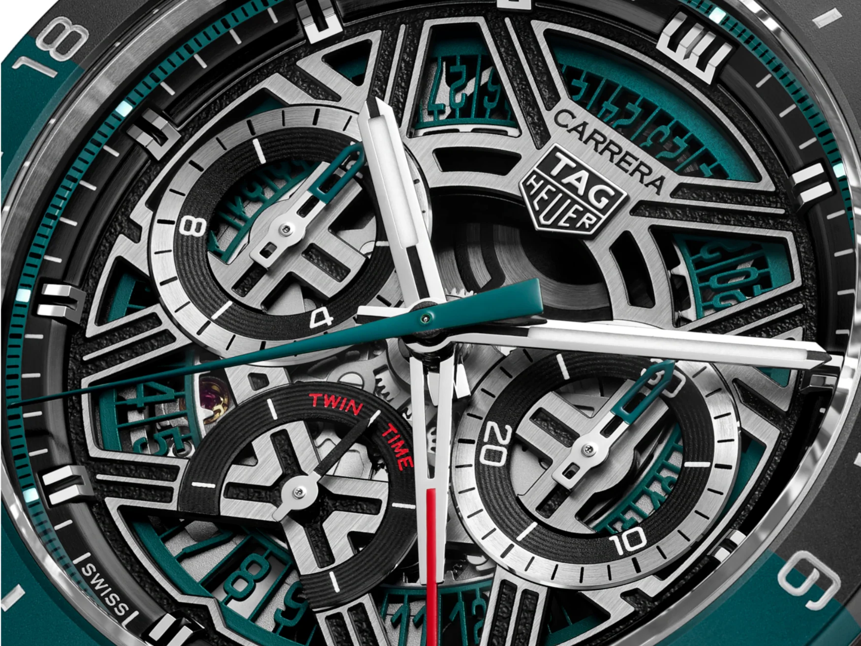TAG Heuer Carrera Chronograph Extreme Sport Twin Time Watch - Image 4
