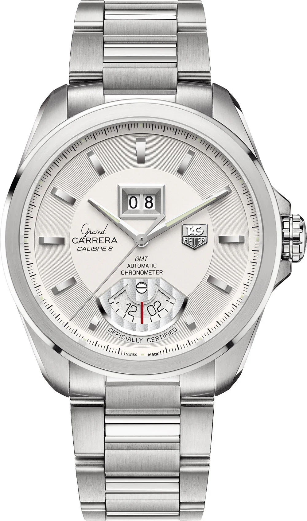 TAG Heuer Watch Grand Carrera GMT Grande Date Calibre 8