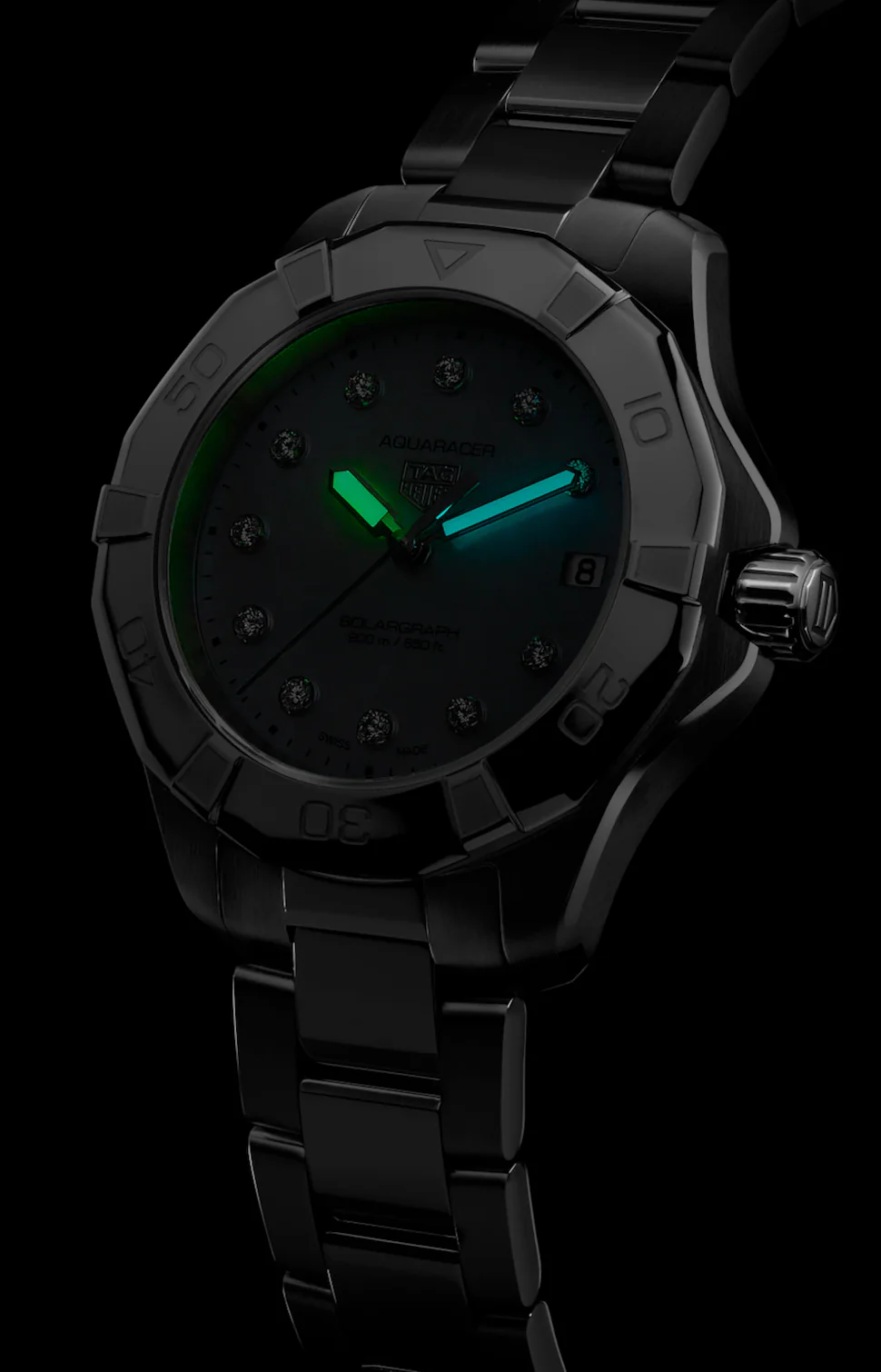 TAG Heuer Aquaracer Professional 200 Solargraph 34 Watch - Image 2