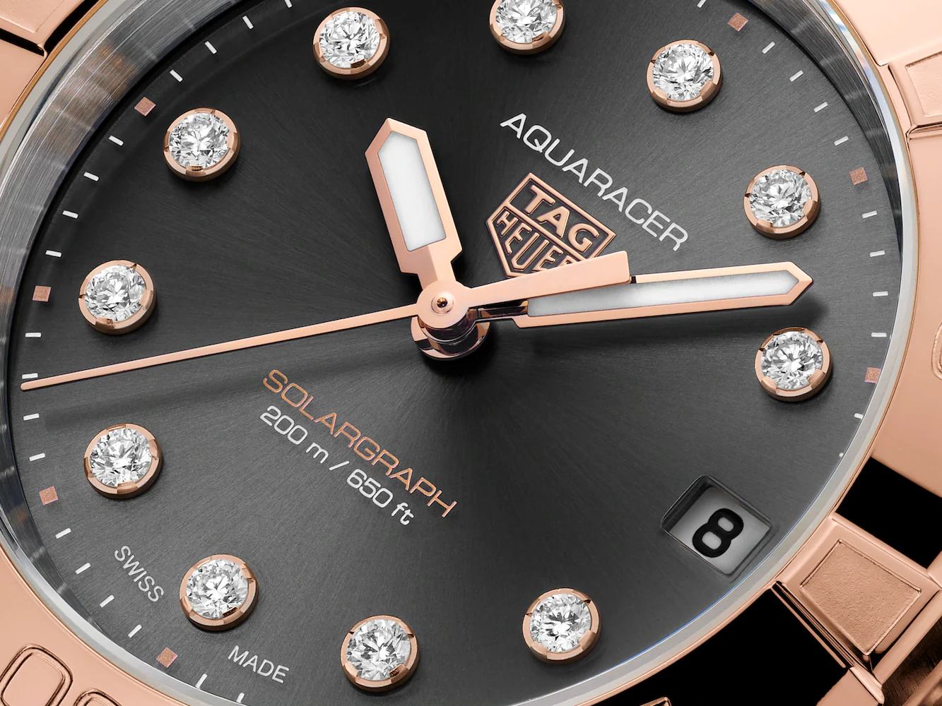 TAG Heuer Watch Aquaracer Professional Sologragh Watch - Image 4