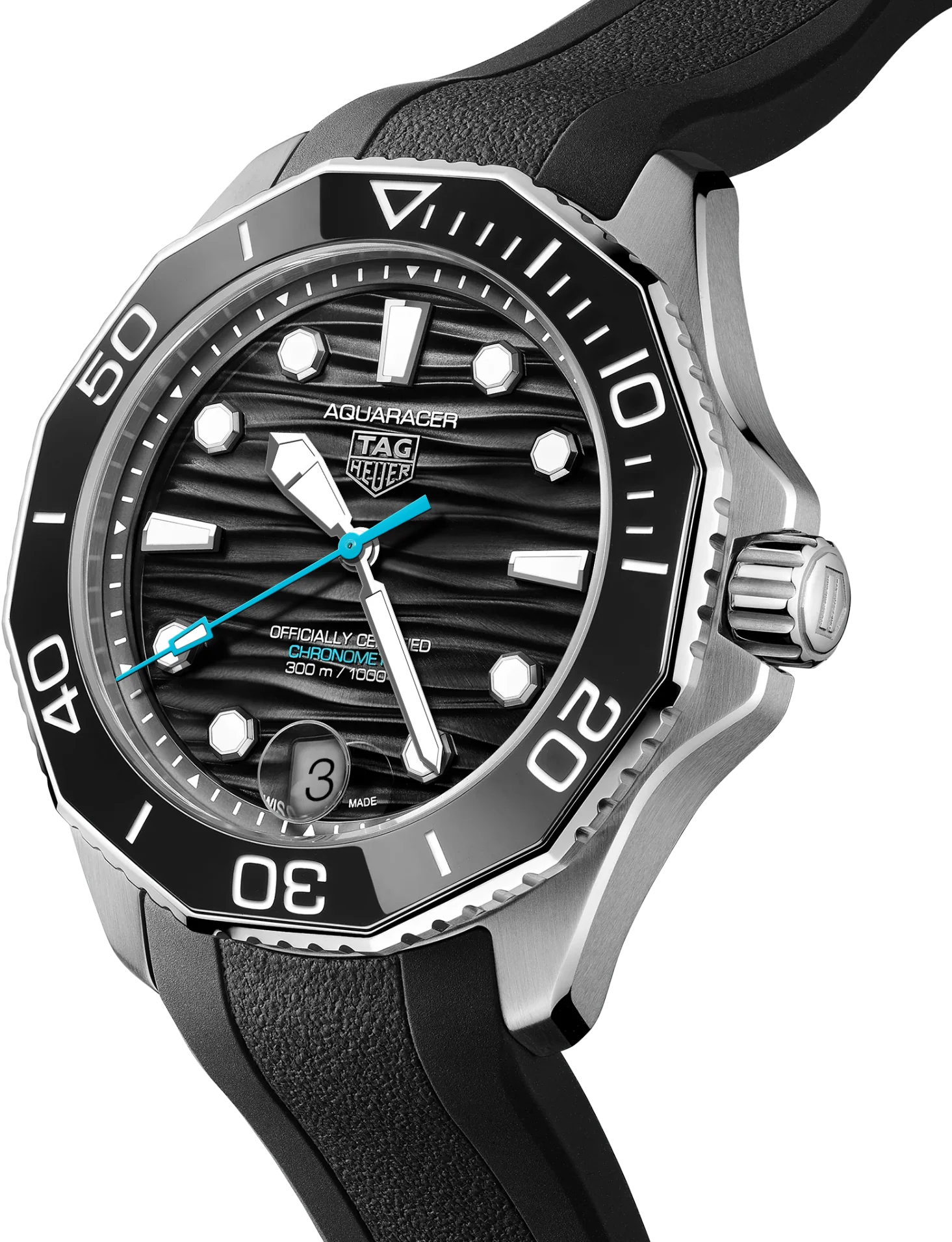 TAG Heuer Aquaracer Professional 300 Rubber Watch - Image 4