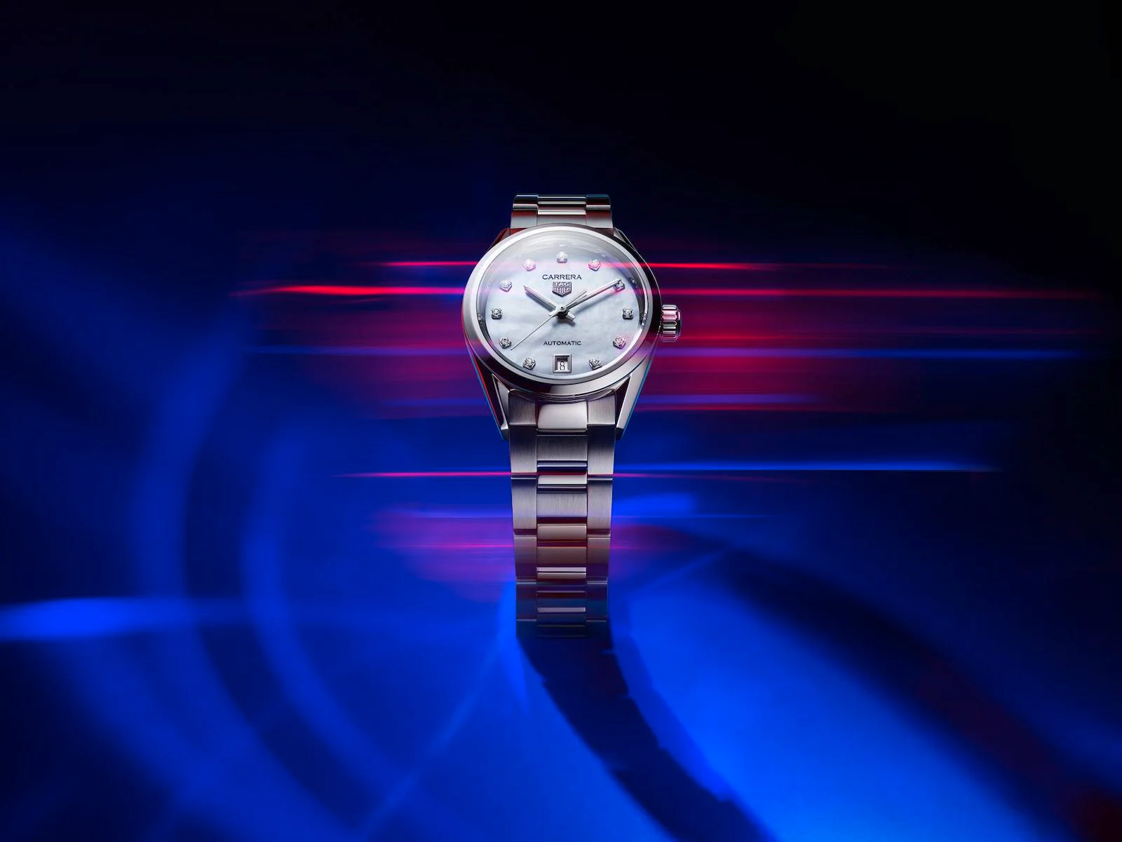 TAG Heuer Carrera Calibre 9 Automatic Ladies Watch - Image 8