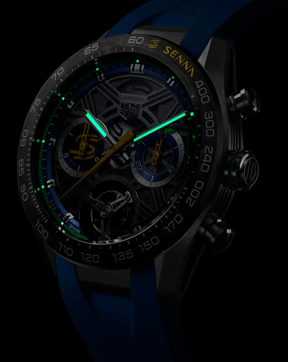 TAG Heuer Carrera Chronograph Extreme Sport x Senna Watch - Image 6