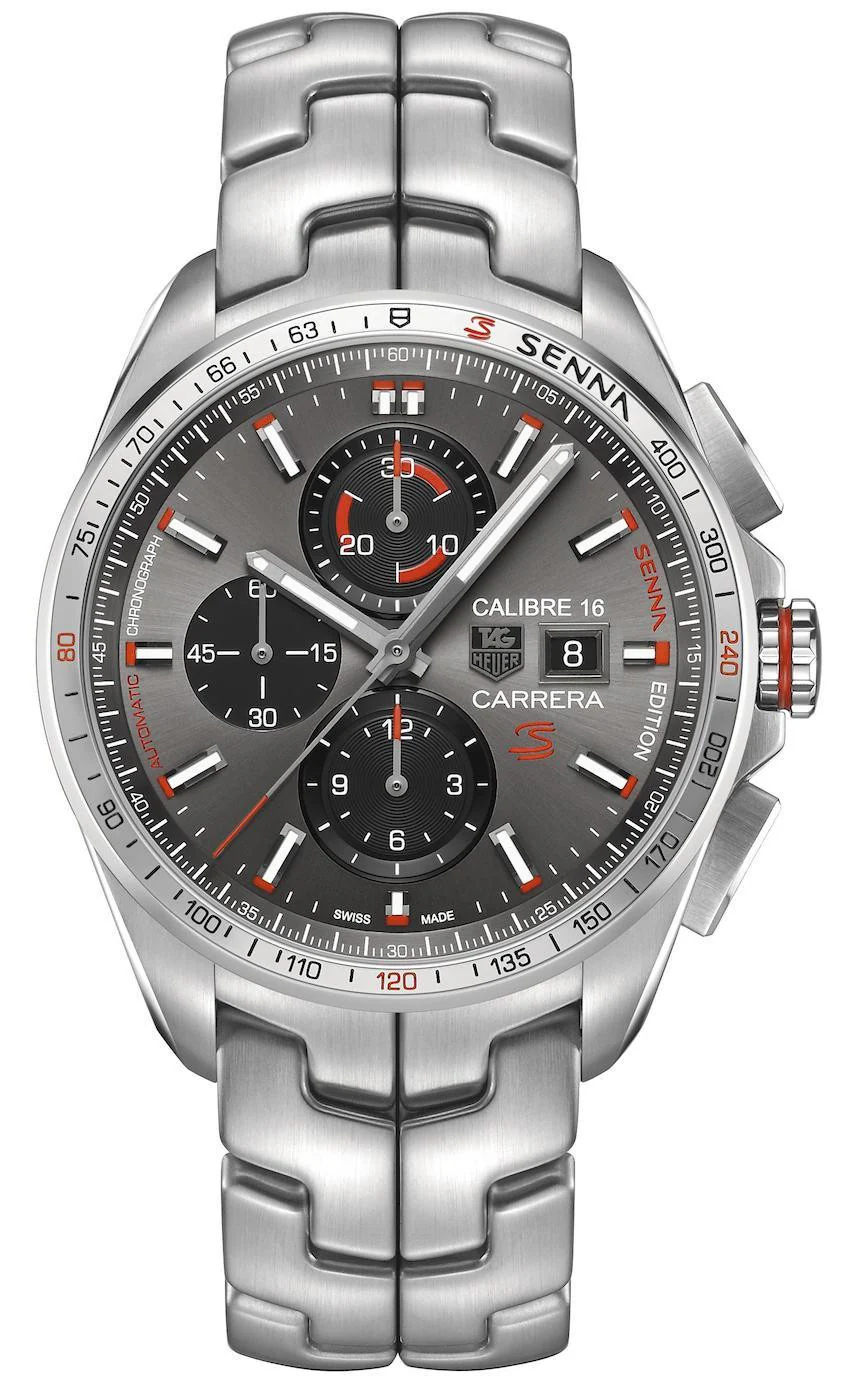 TAG Heuer Watch Carrera Calibre 16 Senna Special Edition D