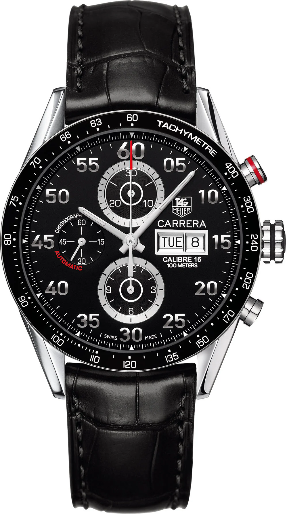 TAG Heuer Watch Carrera Day Date Automatic Chronograph