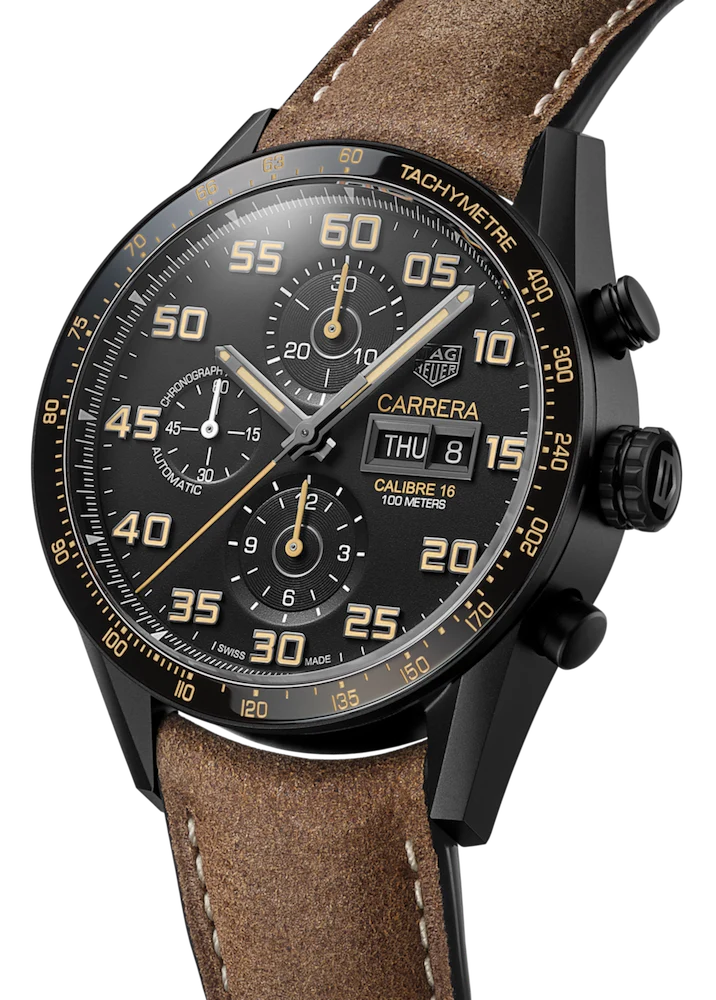 TAG Heuer Watch Carrera Day Date - Image 2
