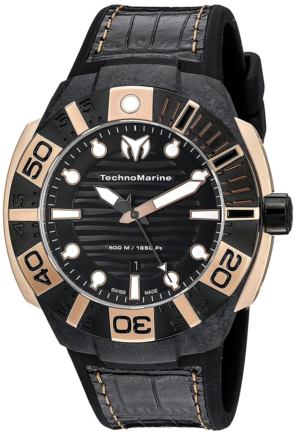 TechnoMarine Watch Black Reef