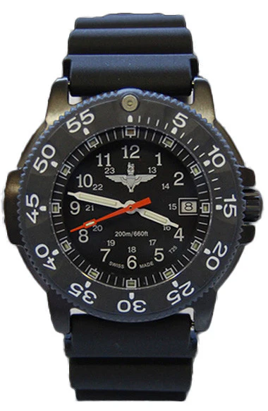 Traser H3 Watch P 6504 Black Storm Pro Para Edition Rubber