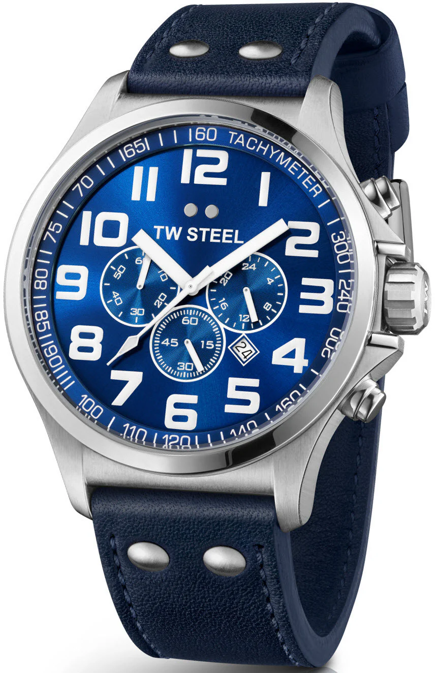 TW Steel Watch Pilot Chronograph 48mm