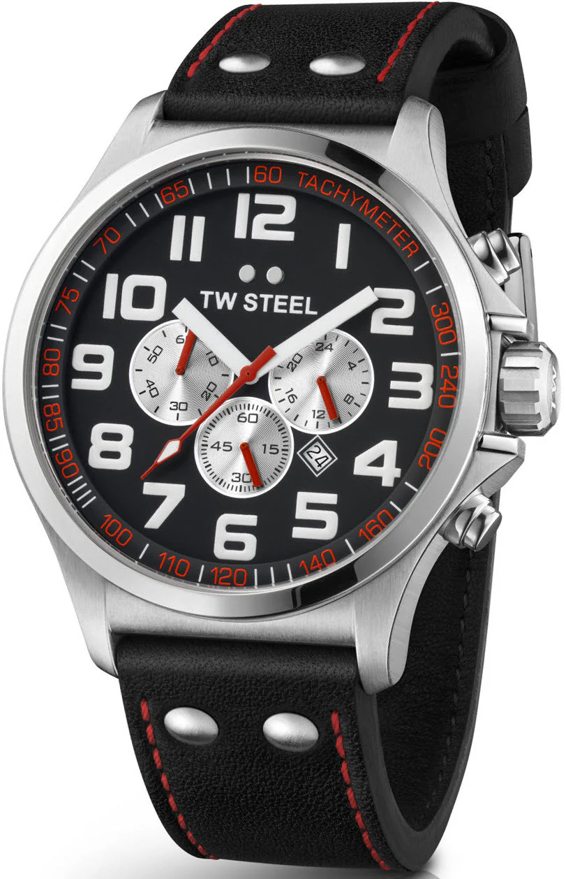 TW Steel Watch Pilot Chronograph 45mm D