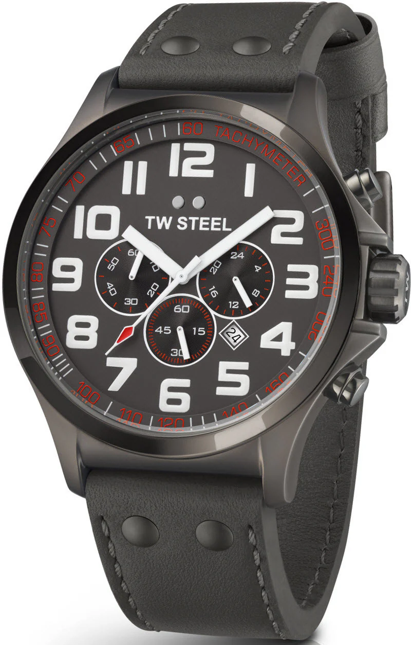 TW Steel Watch Pilot Titanium Chronograph 45mm D