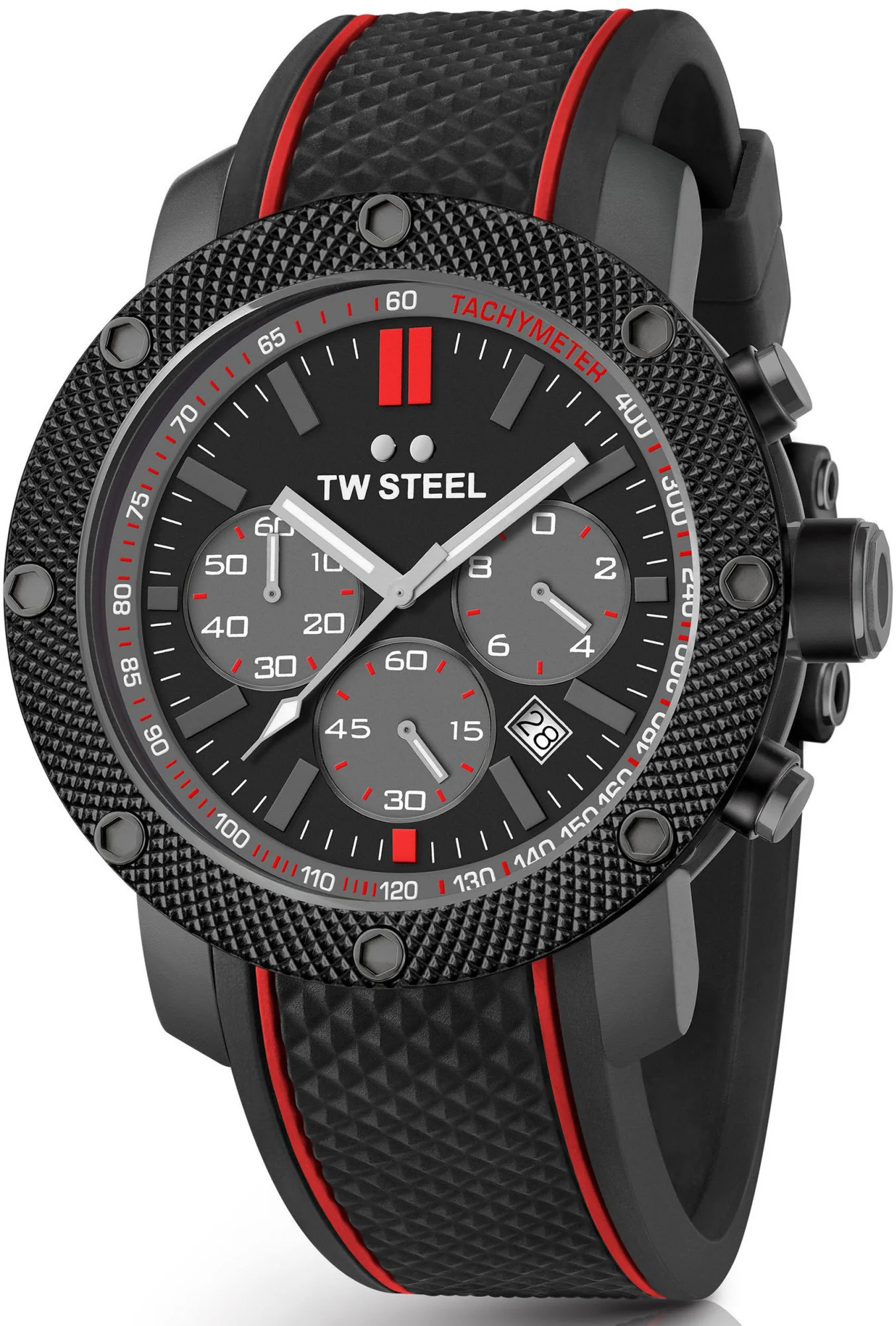 TW Steel Watch Grandeur Tech Mick Doohan Tech 48mm Special Edition