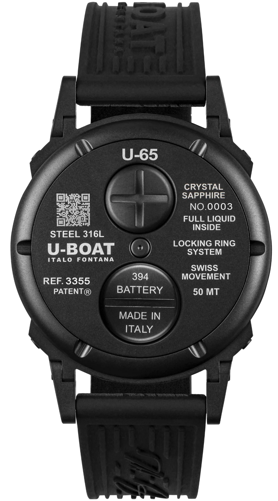 U-Boat U-65 PVD White 44mm Watch - Image 2