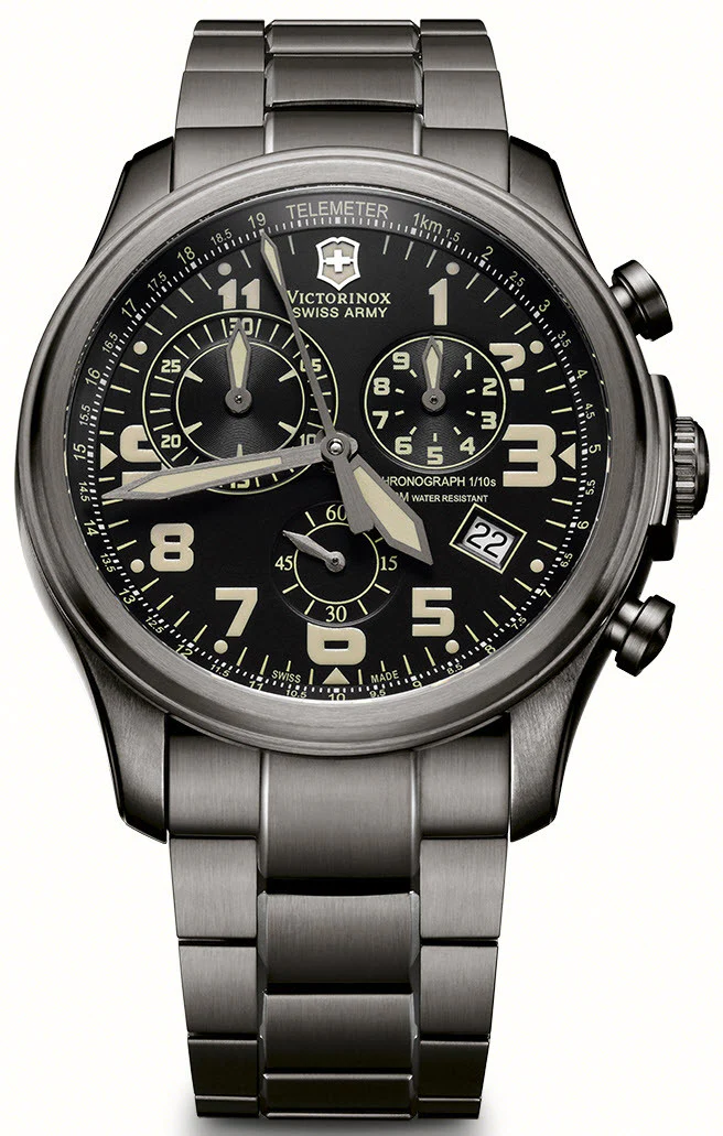 Victorinox Swiss Army Watch Infantry Vintage Quartz Chronograph