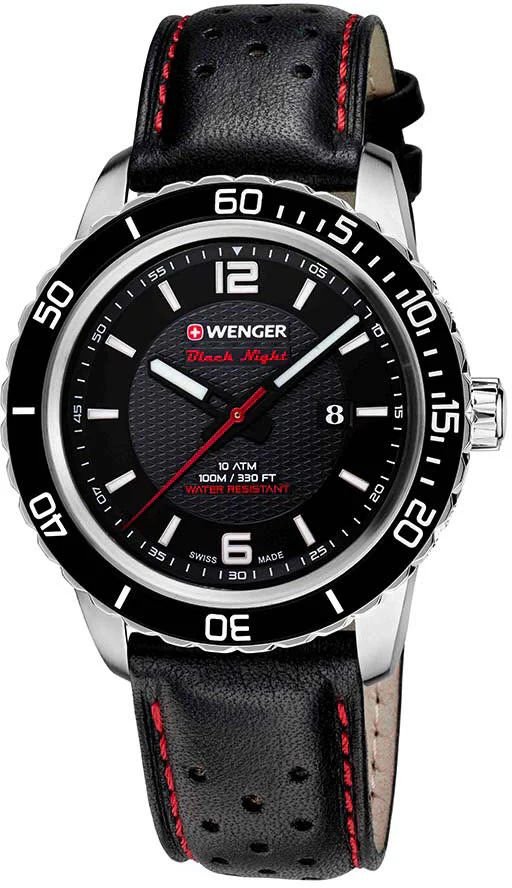 Wenger Watch Roadster Black Night Date D