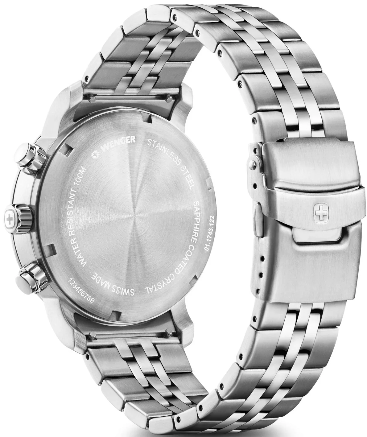Wenger Urban Classic Chrono Black Watch - Image 3