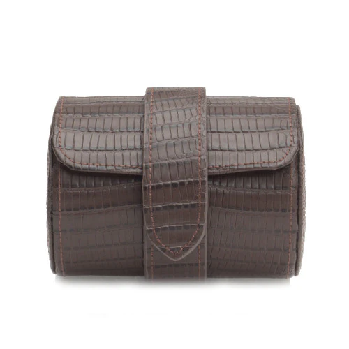 Wolf Watch Roll Blake Single Brown Lizard - Image 3