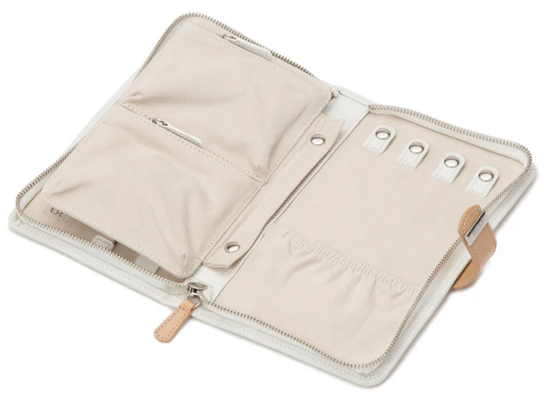 Wolf Jewellery Case Blossom Portfolio White - Image 4