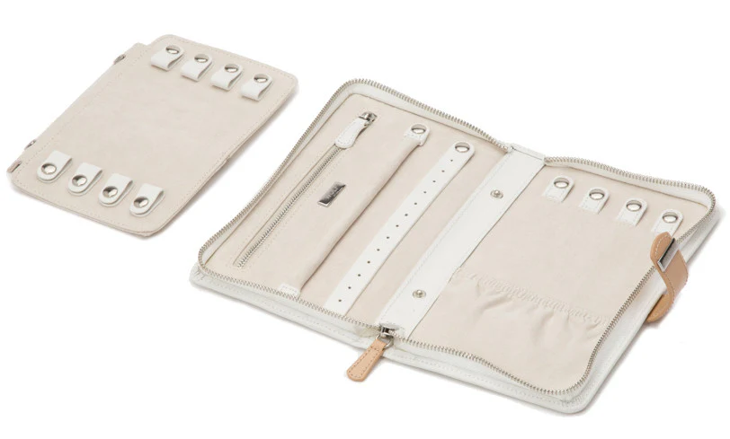 Wolf Jewellery Case Blossom Portfolio White - Image 5