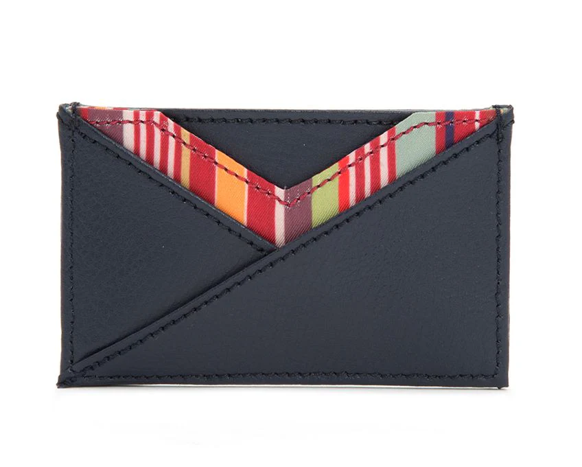 WOLF Card Wallet Howard Navy - Image 4