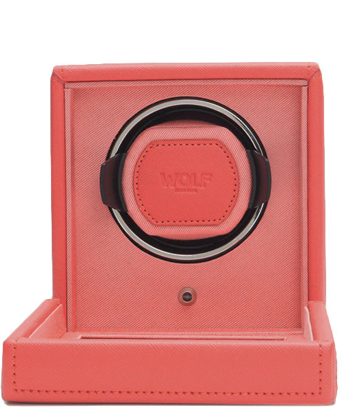 Wolf Watch Winder Cubs Single With Cover Coral - Image 2