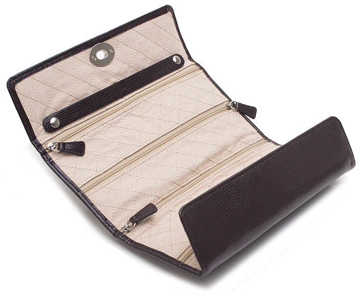 WOLF Jewellery Roll London Cocoa - Image 2