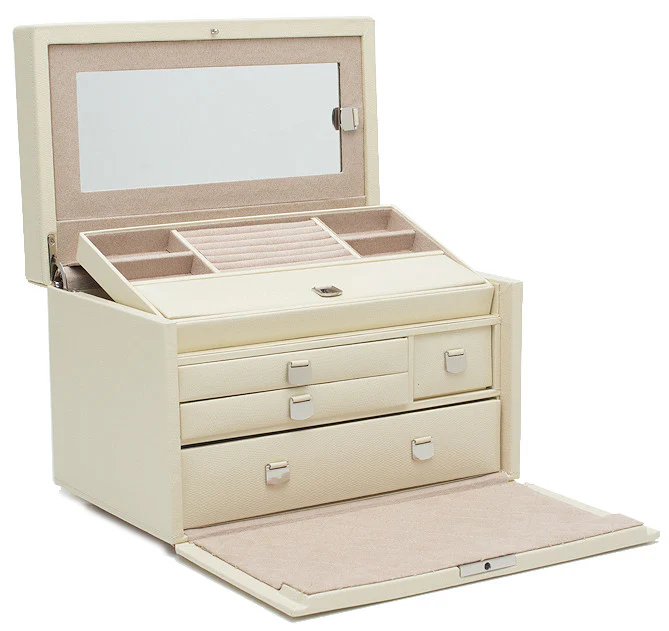 WOLF Jewellery Box London Medium Cream - Image 3