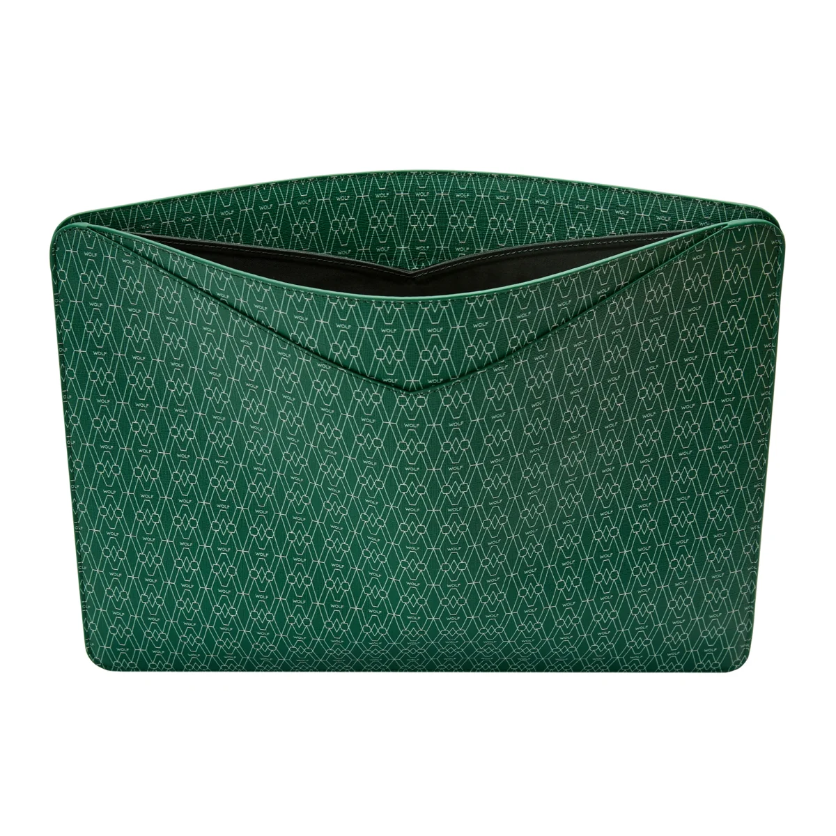 Wolf Signature Vegan Collection Green Laptop Sleeve - Image 3
