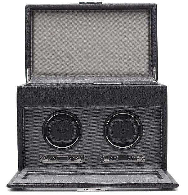 WOLF Watch Winder Viceroy Double Storage And Travel Case - Image 3