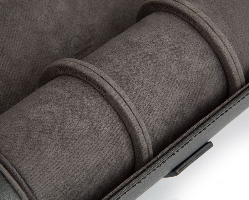WOLF Watch Roll Blake With Capsule Black Grey - Image 3