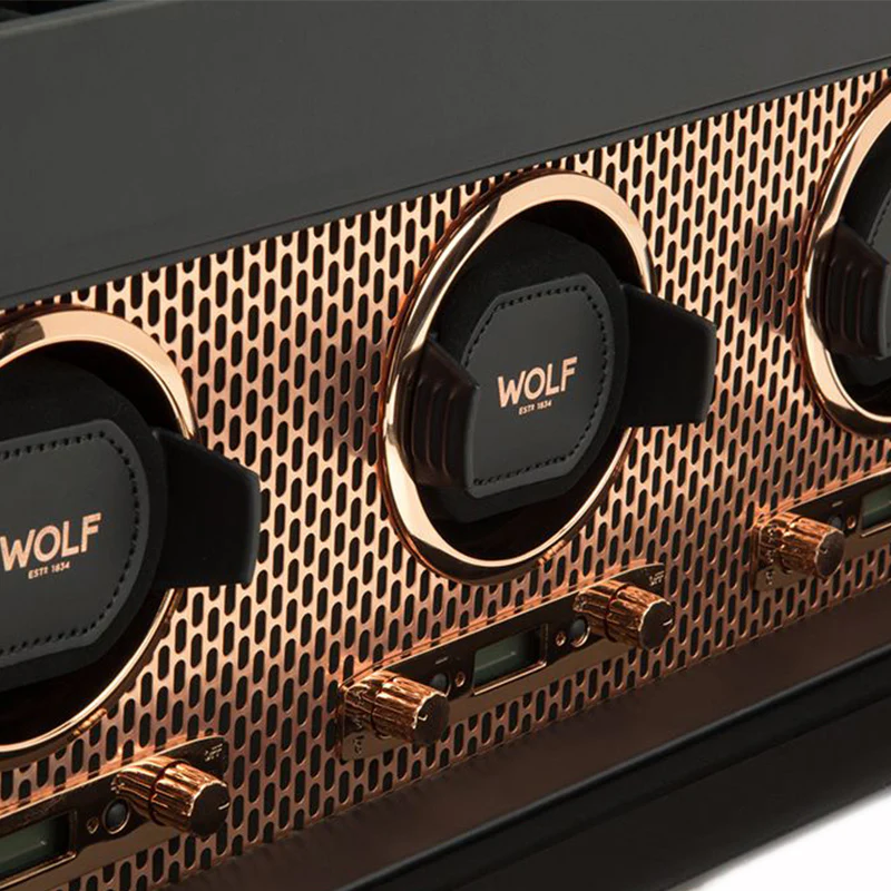 WOLF Watch Winder Axis Triple Copper - Image 2